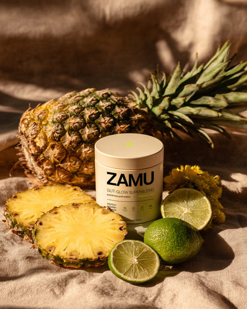 ZAMU Pineapple + Lime — Gut • Skin • Mood